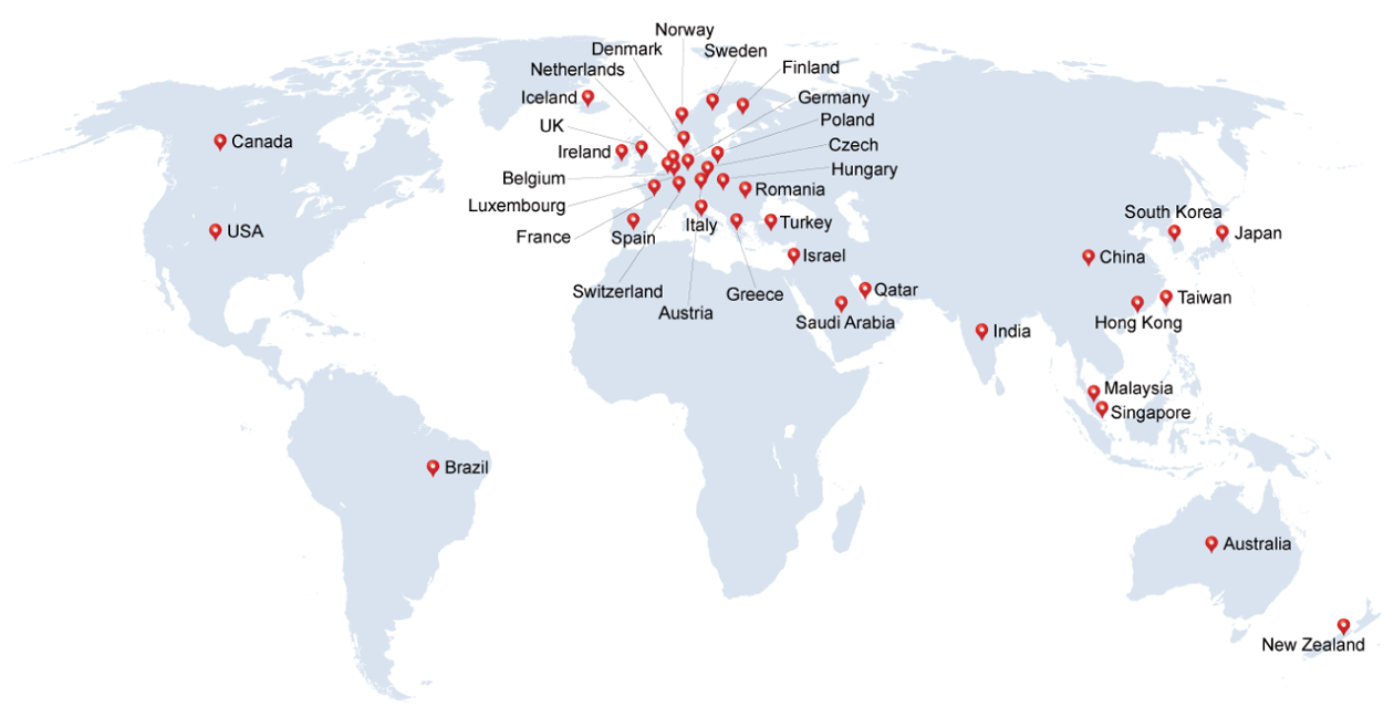 Selleck 글로벌 유통망